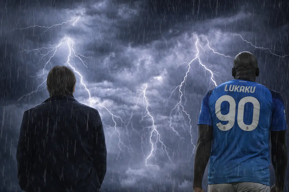 Conte e Lukaku, temporale e rottura dei rapporti