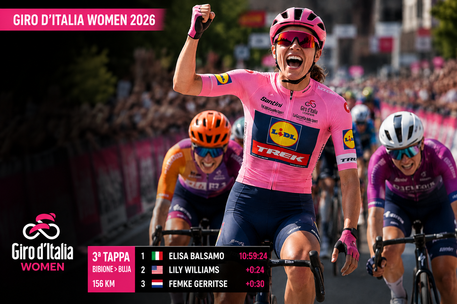 Giro d'Italia women 2026 Balsamo