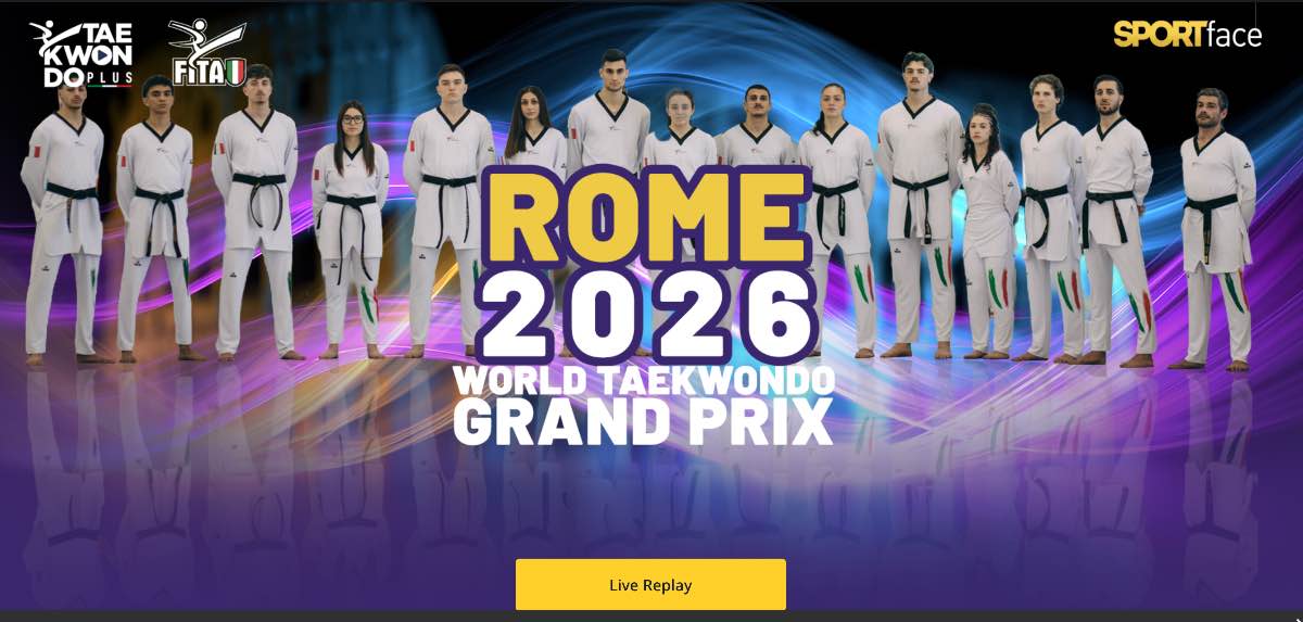 Roma para taekwondo Grand Prix