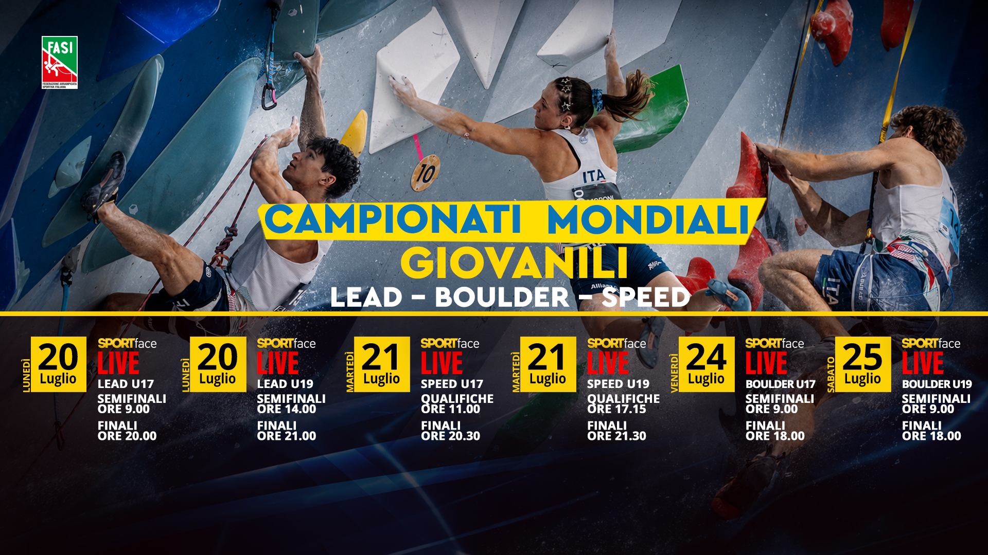 APP tutto mondiali giovanili