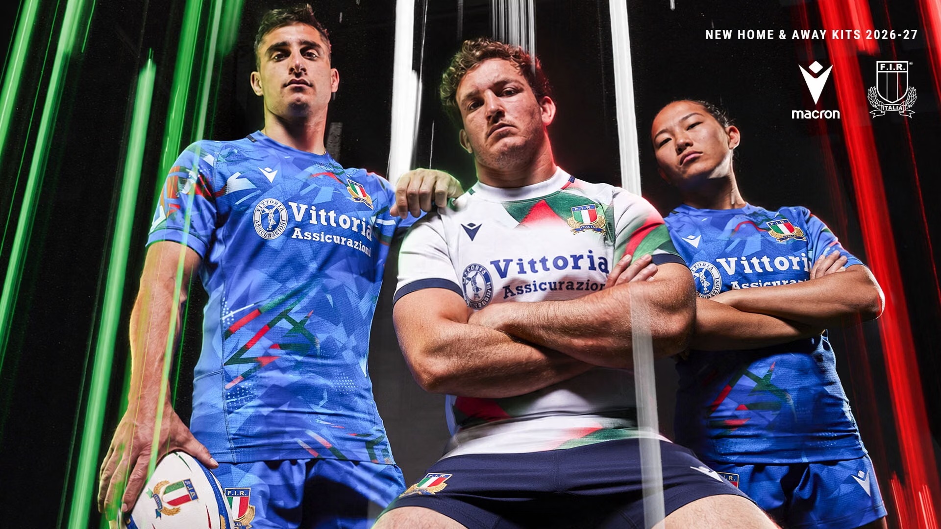 Rugby Italia nuove divise