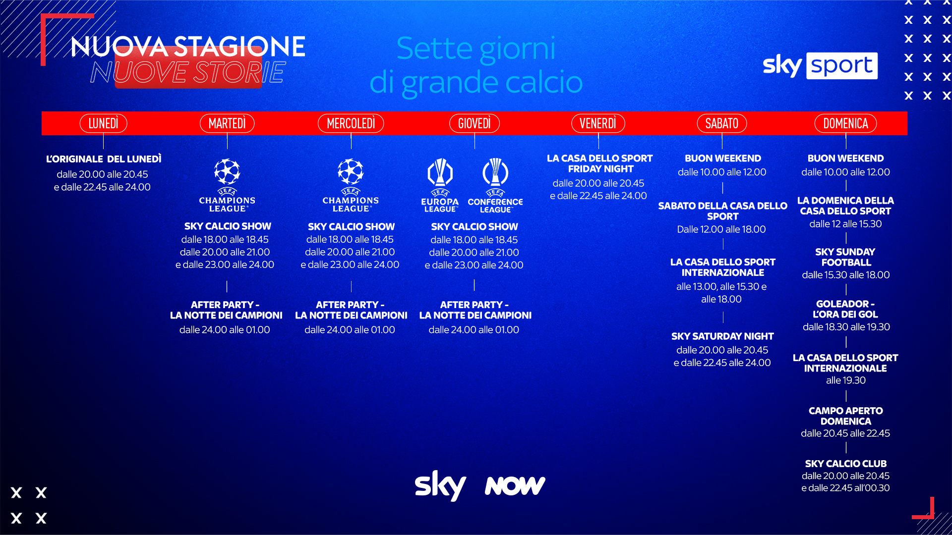 Sky Sport Studi e rubriche