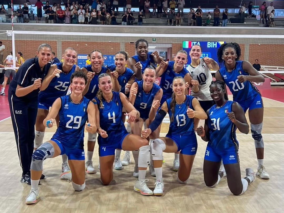 Volley giochi del Mediterraneo Italia Bosnia