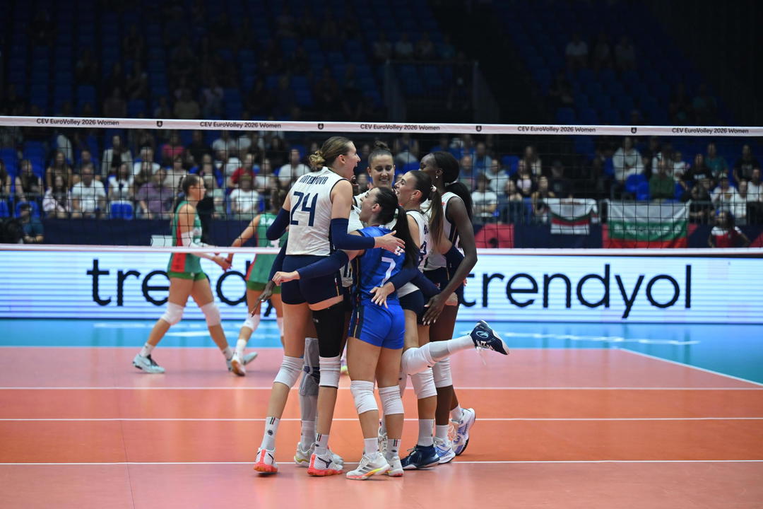 Volley femminile italia bulgaria