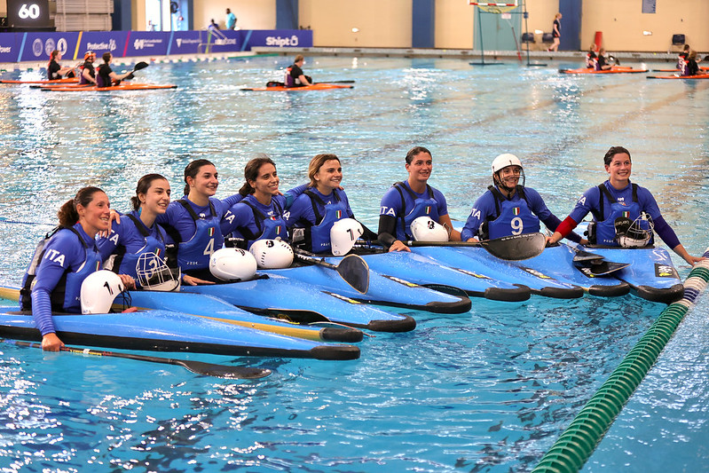 Canoa polo femminile 5 Flickr World Games free editorial use