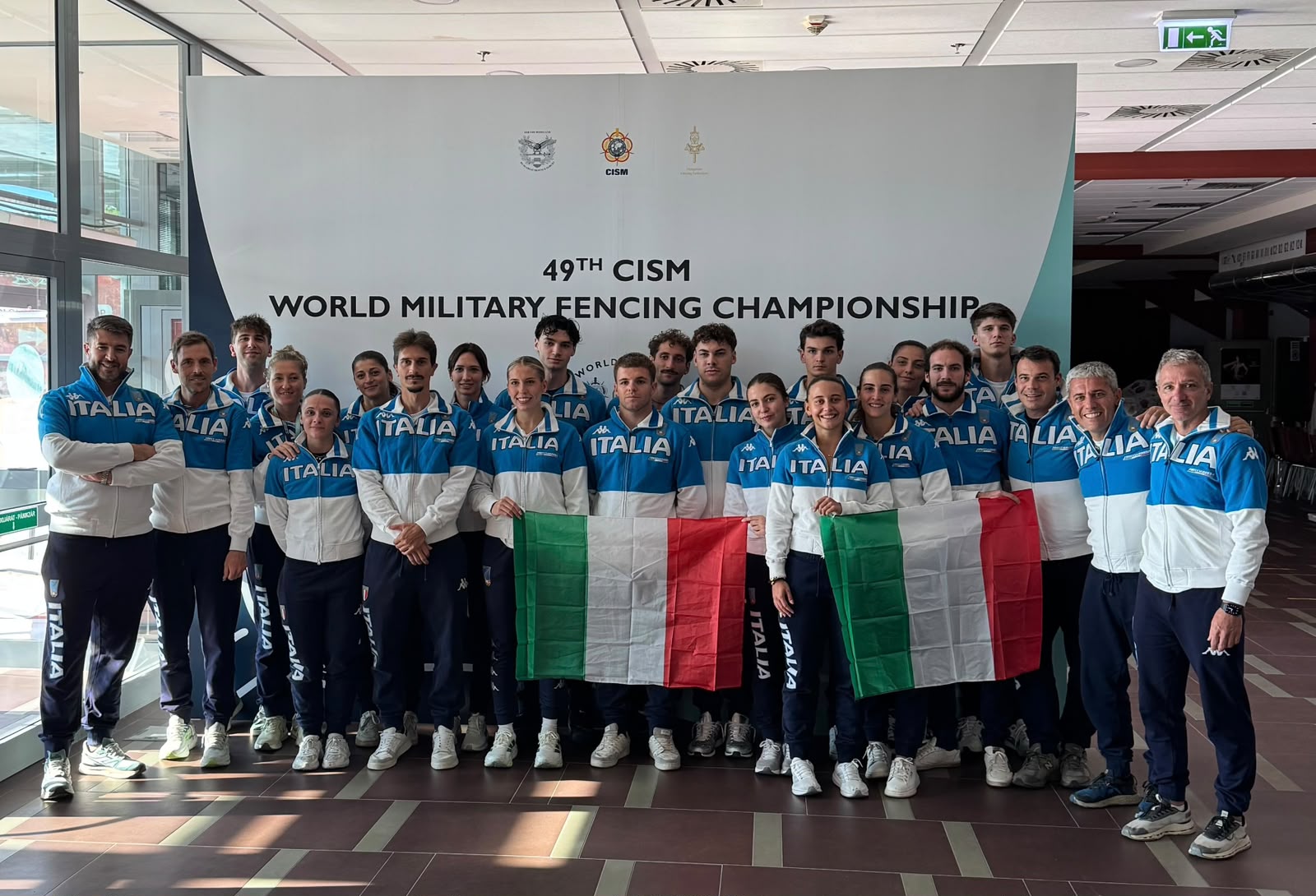 Gruppo day1 Mondiali Militari