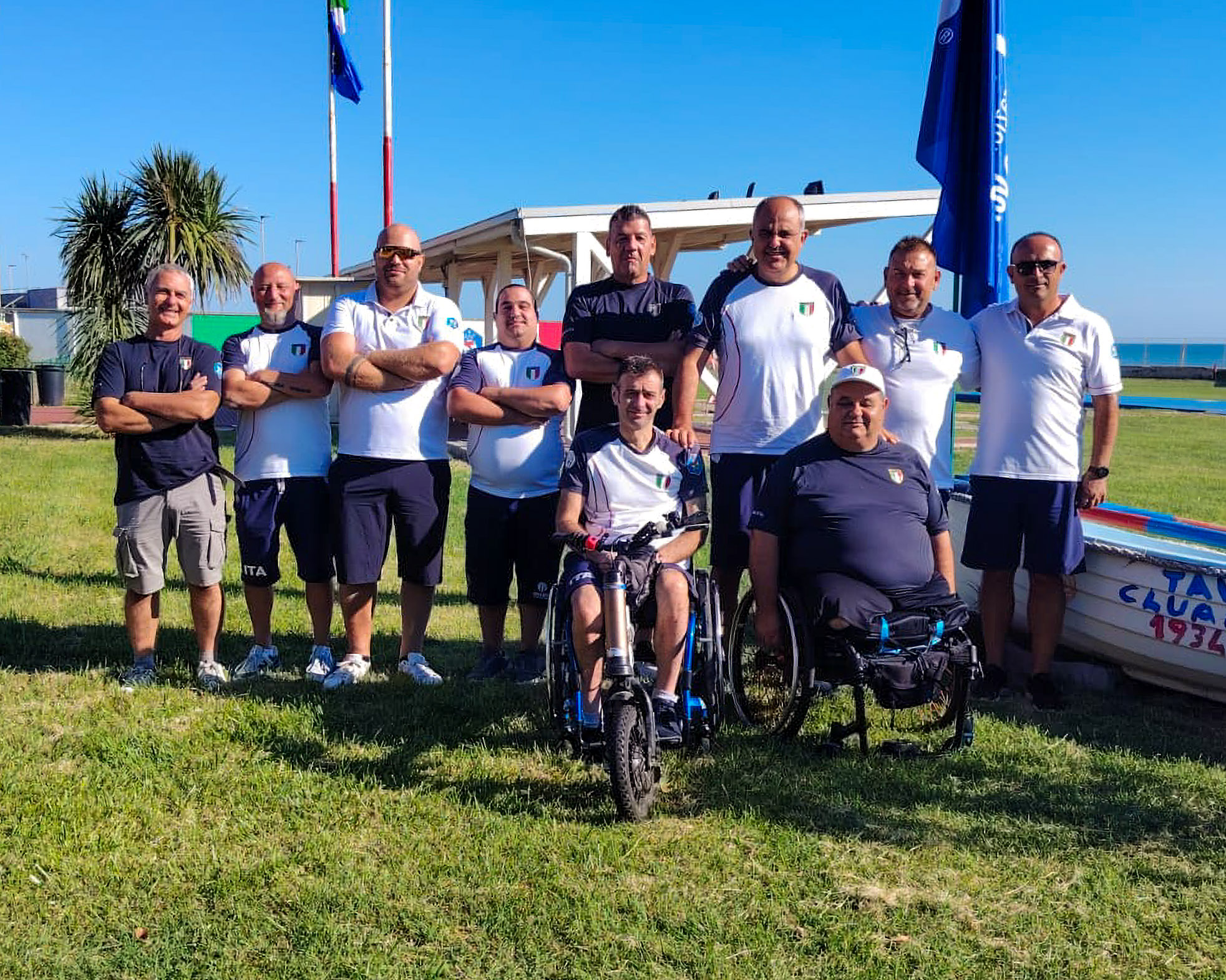 Mondiale Para Trap La Squadra Azzurra in raduno al Tav Cluana