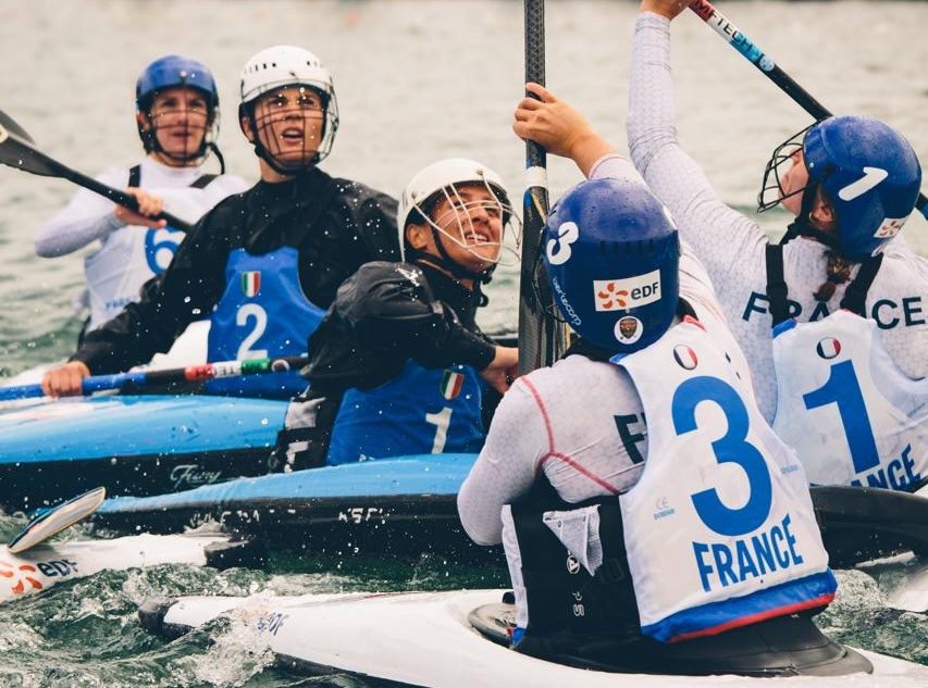 Canoa polo maschile italia