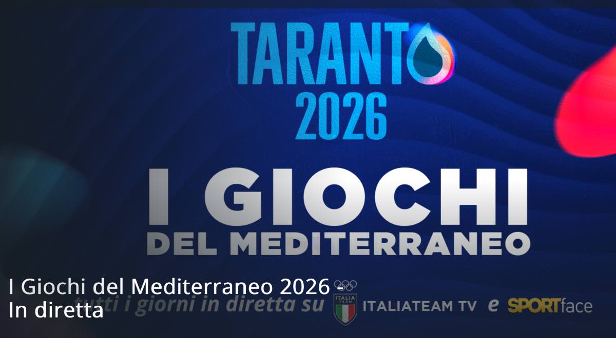 Giochi del mediterraneo 1 settembre