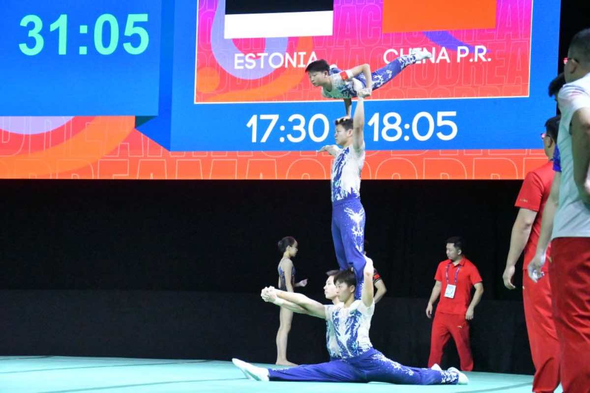 Mondiali acrobatica Pesaro