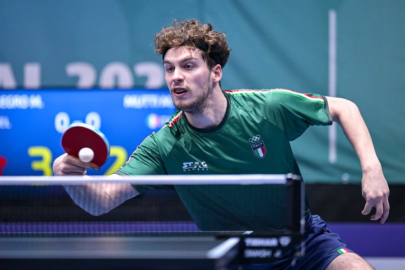Campionati Europei individuali di Lubiana 2026 Matteo Mutti di rovescio