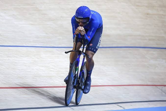 Jonathan Milan ciclismo su pista